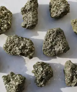 Pyrite - 11 Stone set